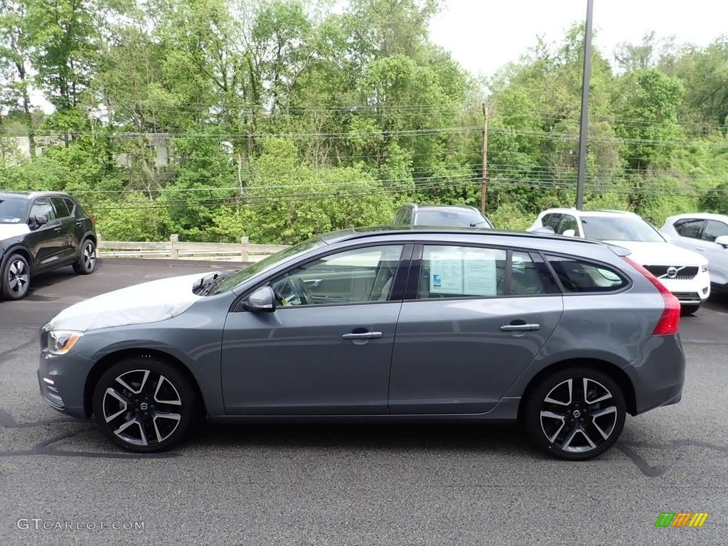 Osmium Grey Metallic 2018 Volvo V60 T5 AWD Dynamic Exterior Photo #138193104