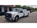 2014 Oxford White Ford F350 Super Duty XL Regular Cab Dually Chassis  photo #10