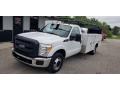 2014 Oxford White Ford F350 Super Duty XL Regular Cab Dually Chassis  photo #22