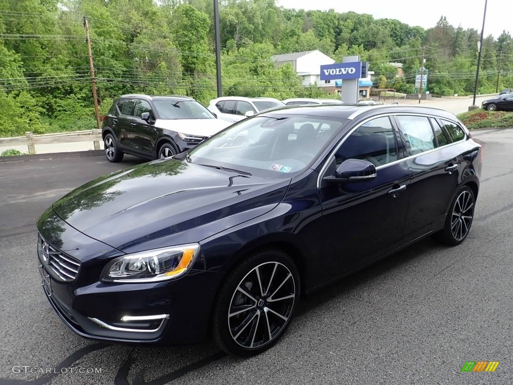 Magic Blue Metallic 2017 Volvo V60 T5 AWD Exterior Photo #138193728