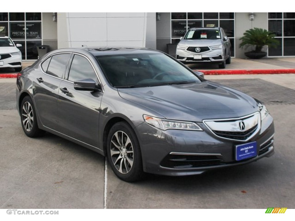 2017 TLX Sedan - Modern Steel Metallic / Ebony photo #1