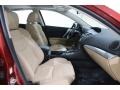 2011 Mazda MAZDA3 Dune Beige Interior Front Seat Photo