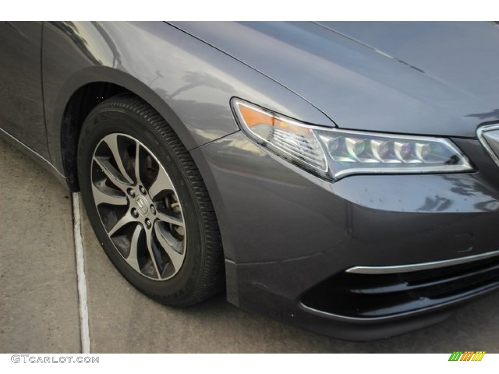 2017 TLX Sedan - Modern Steel Metallic / Ebony photo #12