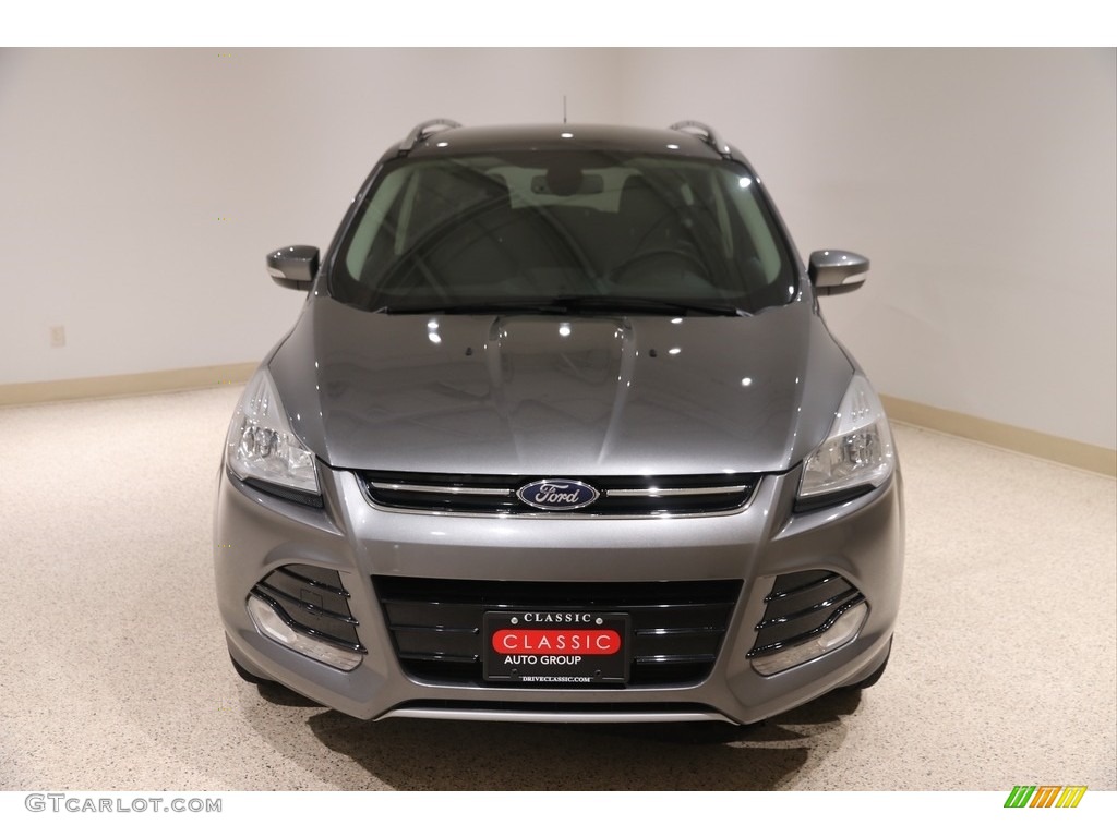 2014 Escape Titanium 2.0L EcoBoost 4WD - Sterling Gray / Charcoal Black photo #2