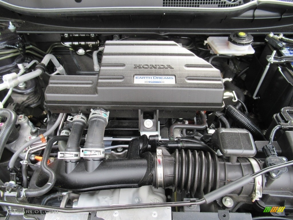 2018 CR-V Touring - Modern Steel Metallic / Gray photo #6