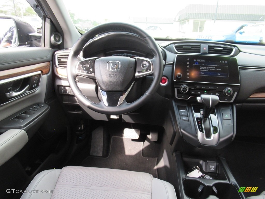 2018 CR-V Touring - Modern Steel Metallic / Gray photo #15