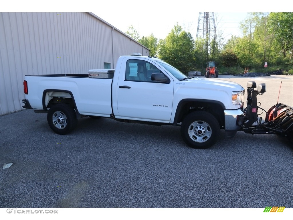 Summit White 2016 GMC Sierra 2500HD Regular Cab 4x4 Exterior Photo #138194849