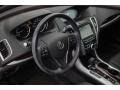 Ebony 2017 Acura TLX Sedan Steering Wheel