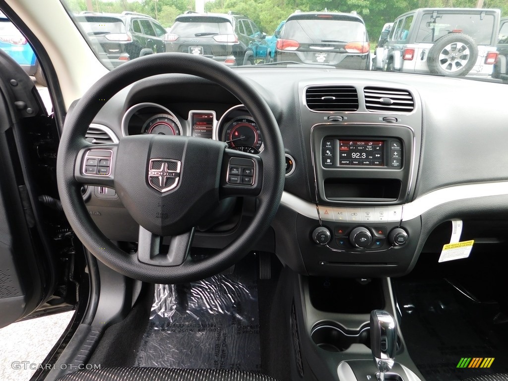 2020 Dodge Journey SE Value Black Dashboard Photo #138195057