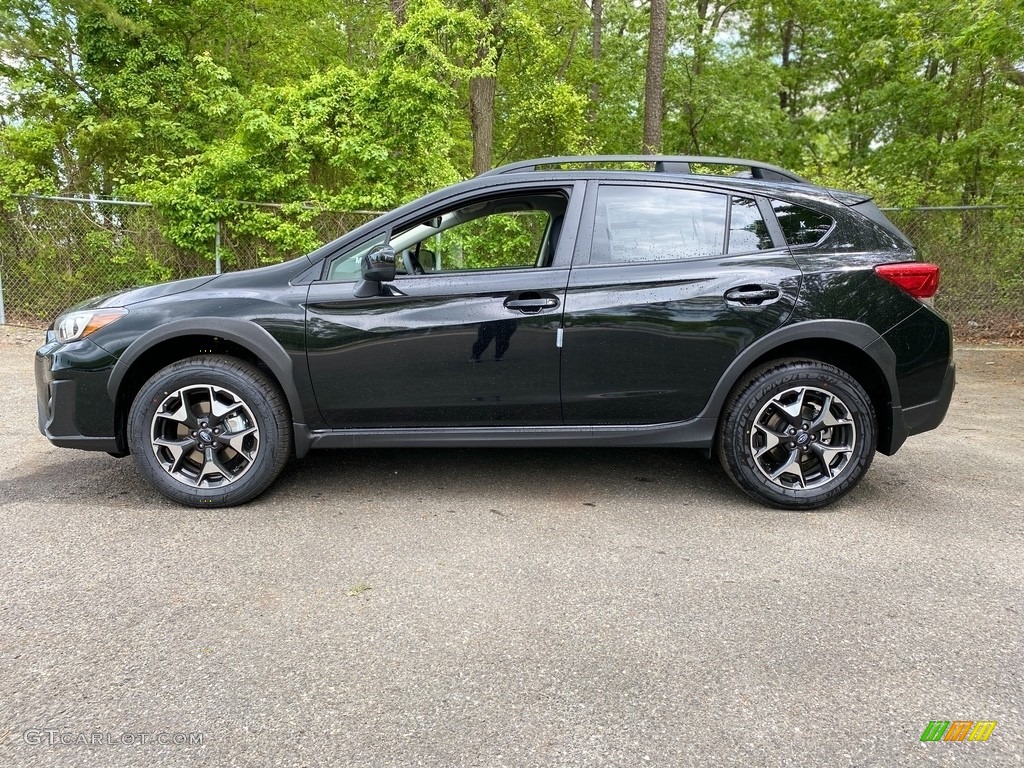 Crystal Black Silica 2020 Subaru Crosstrek 2.0 Premium Exterior Photo #138195162