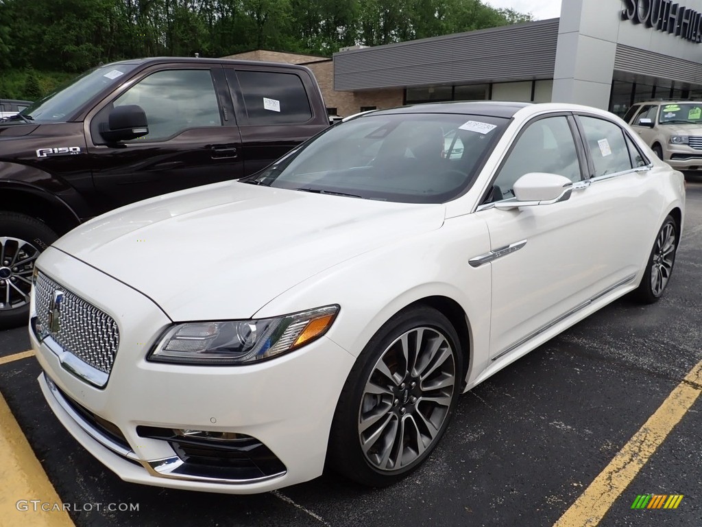 White Platinum 2017 Lincoln Continental Select AWD Exterior Photo #138196322