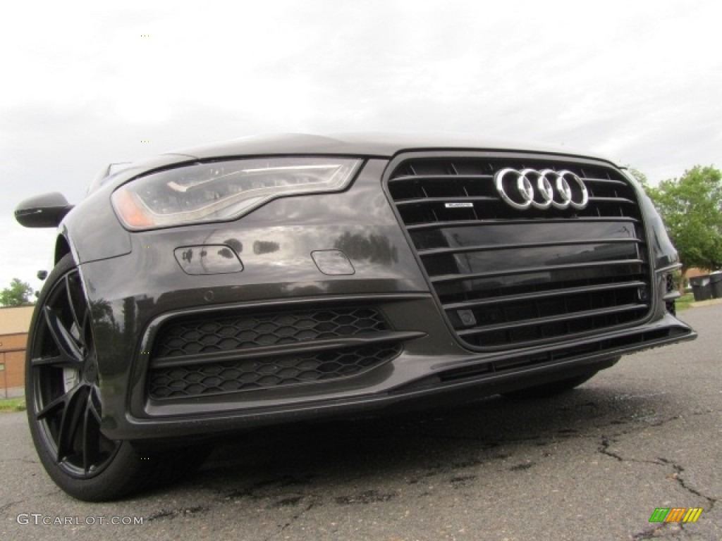 2013 A6 3.0T quattro Sedan - Oolong Gray Metallic / Nougat Brown photo #2