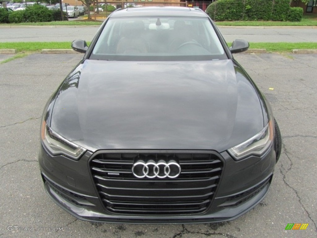 2013 A6 3.0T quattro Sedan - Oolong Gray Metallic / Nougat Brown photo #5