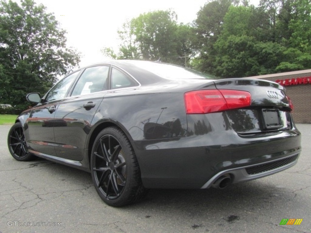 2013 A6 3.0T quattro Sedan - Oolong Gray Metallic / Nougat Brown photo #8
