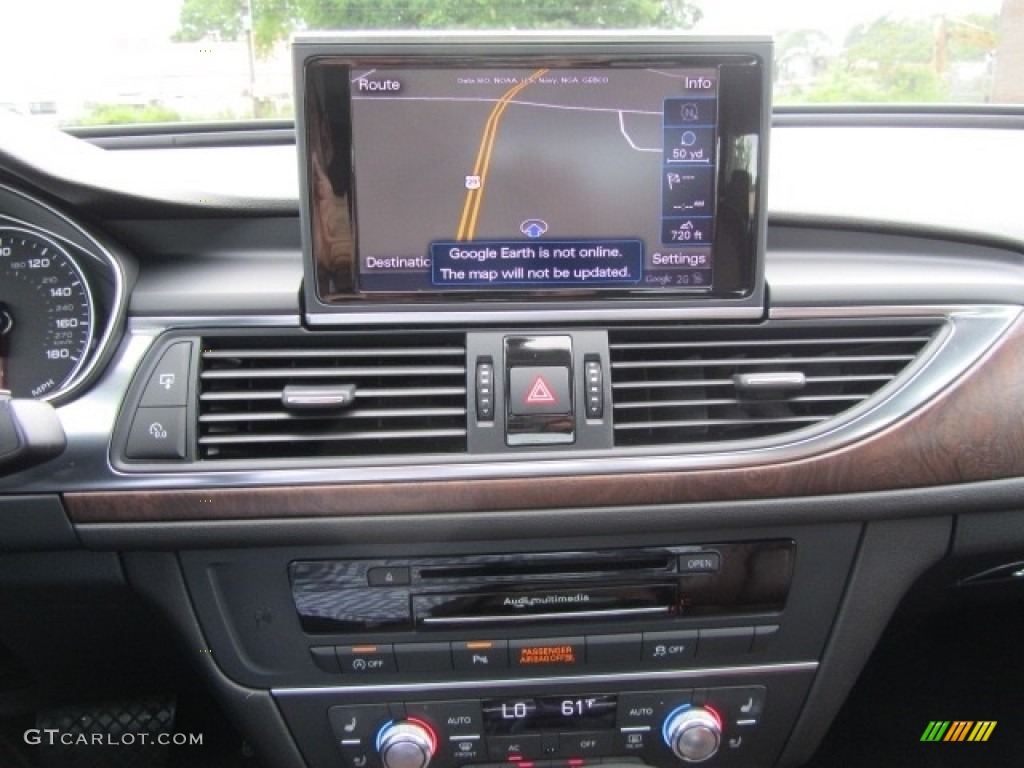 2013 A6 3.0T quattro Sedan - Oolong Gray Metallic / Nougat Brown photo #16