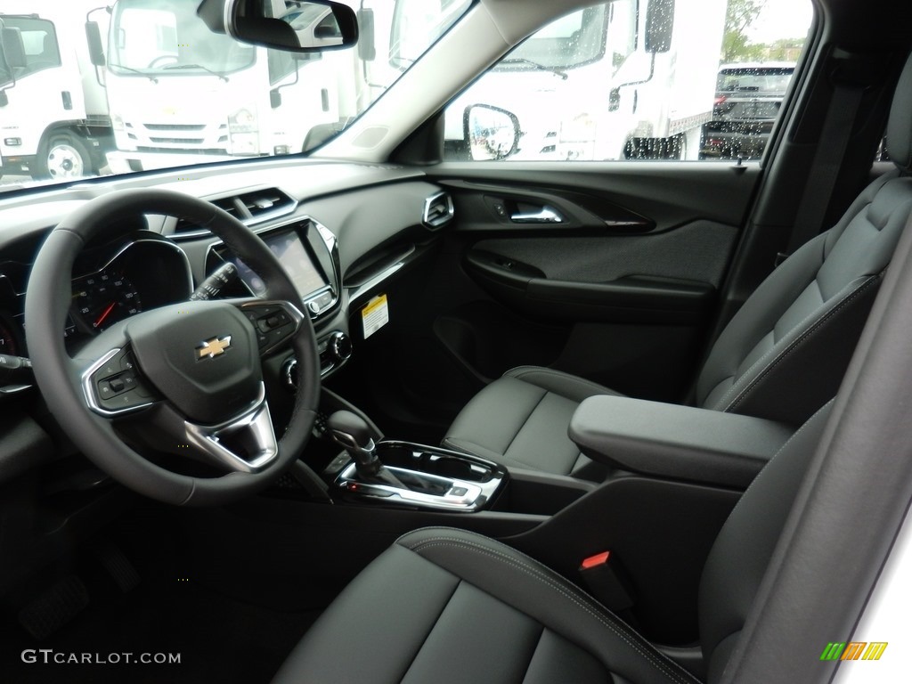 Jet Black Interior 2021 Chevrolet Trailblazer LT AWD Photo #138196977