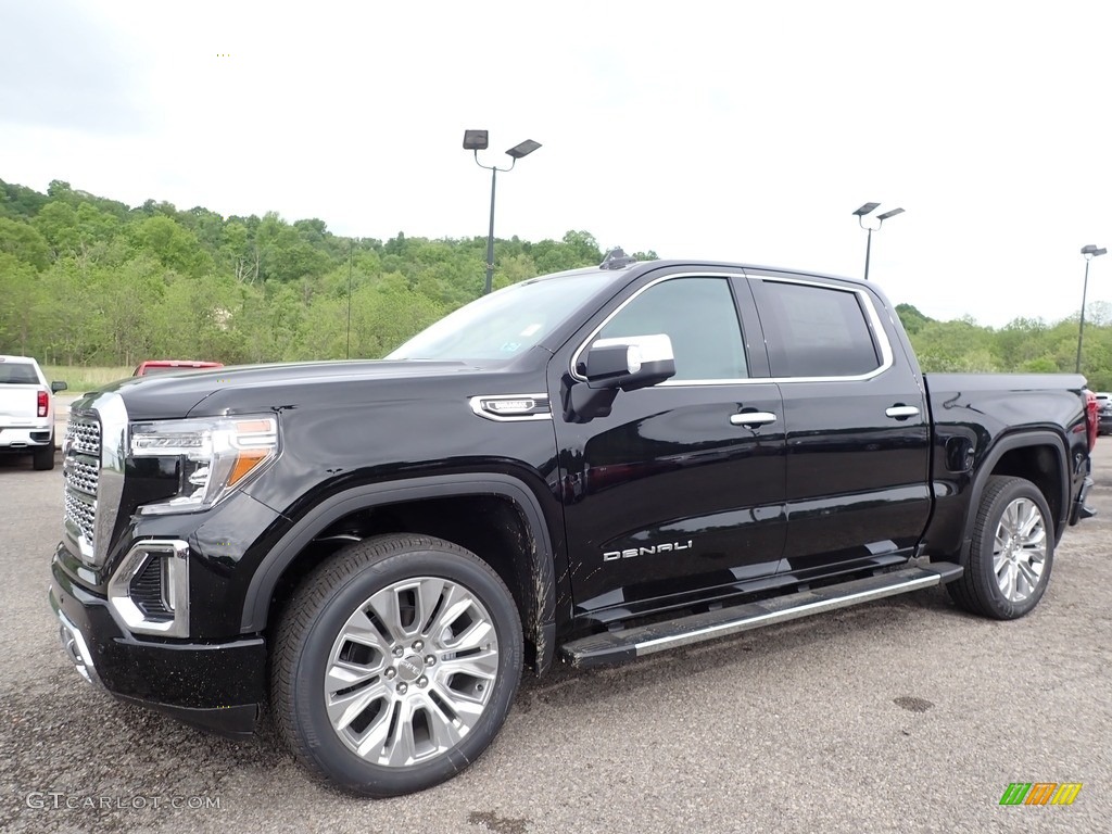 Onyx Black 2020 GMC Sierra 1500 Denali Crew Cab 4WD Exterior Photo #138198522