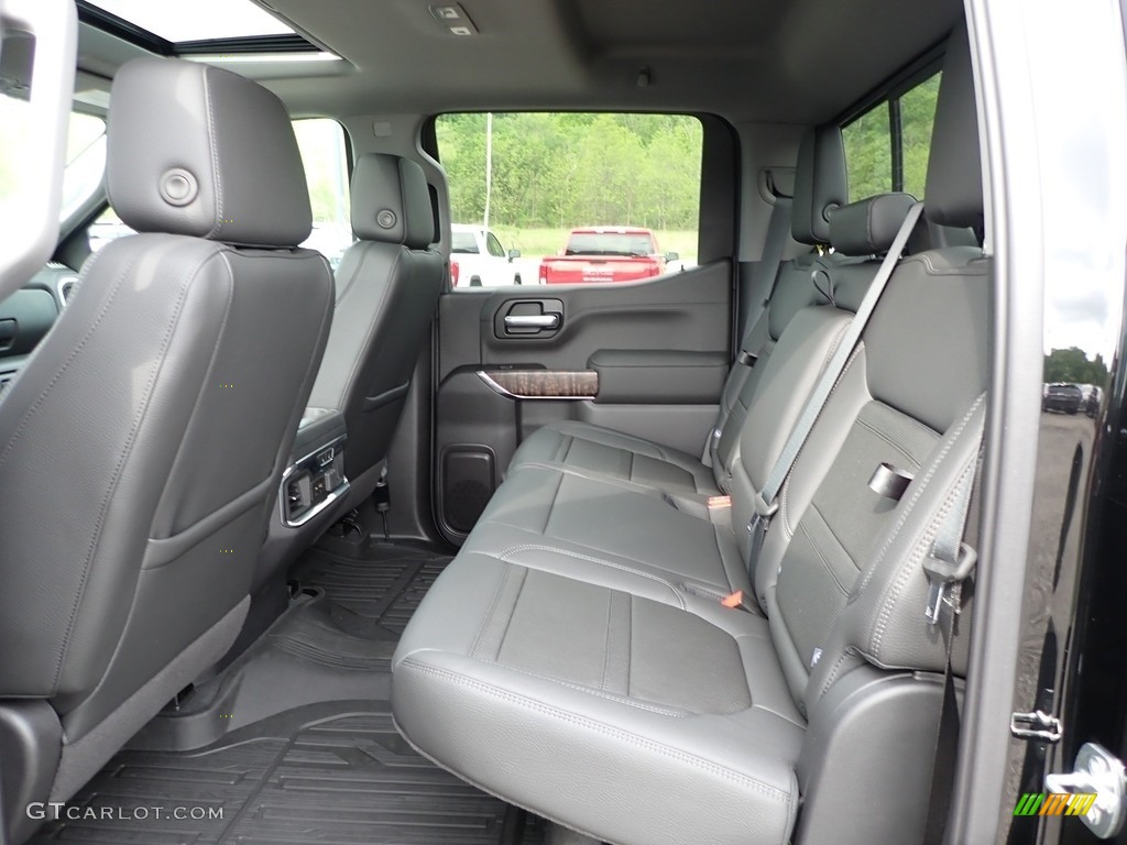 Jet Black Interior 2020 GMC Sierra 1500 Denali Crew Cab 4WD Photo #138198765
