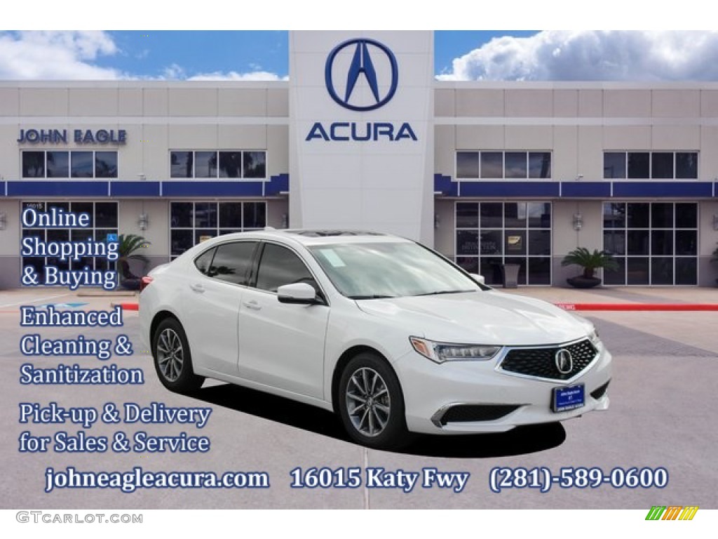 Platinum White Pearl Acura TLX