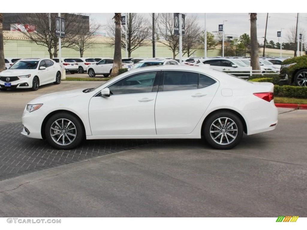 2020 TLX Sedan - Platinum White Pearl / Ebony photo #5