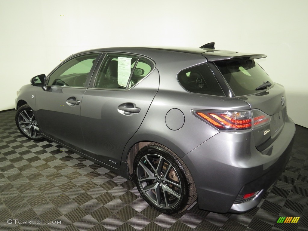 2014 CT 200h Hybrid - Nebula Gray Pearl / Black photo #9