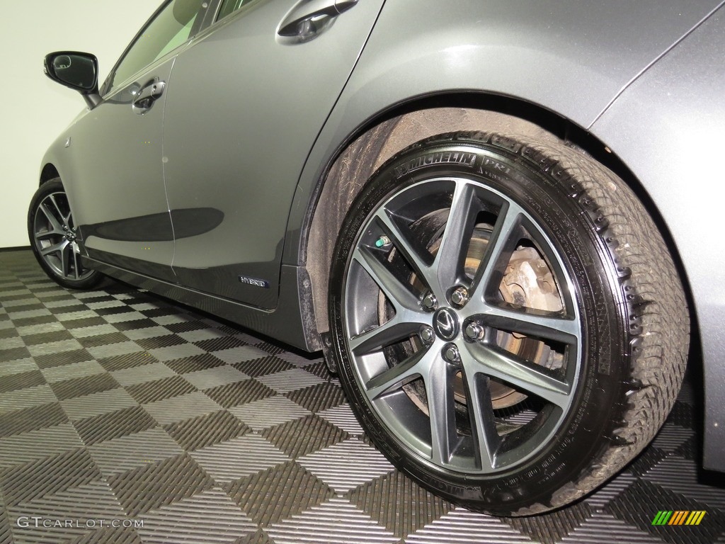 2014 CT 200h Hybrid - Nebula Gray Pearl / Black photo #10