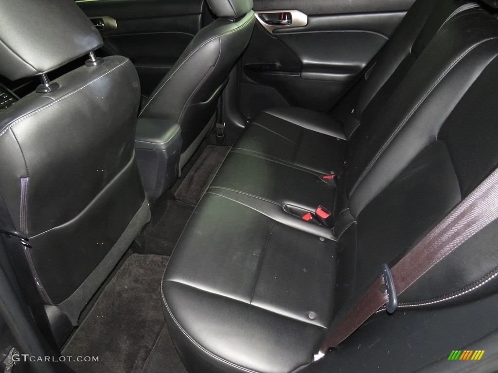 2014 CT 200h Hybrid - Nebula Gray Pearl / Black photo #22