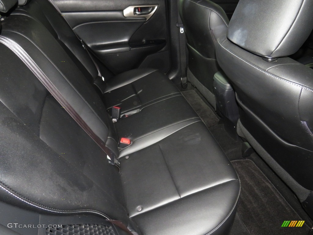 2014 Lexus CT 200h Hybrid Rear Seat Photo #138199272