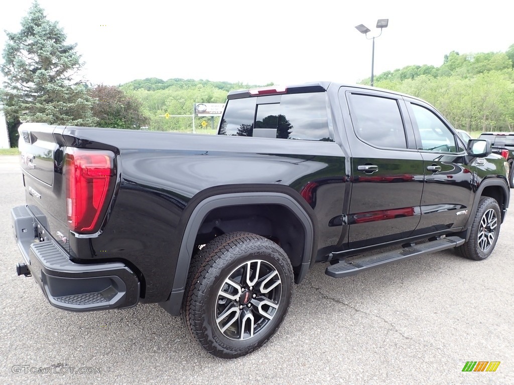 Onyx Black 2020 GMC Sierra 1500 AT4 Crew Cab 4WD Exterior Photo #138199317