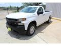 Summit White - Silverado 1500 WT Regular Cab Photo No. 6