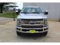 Ingot Silver - F250 Super Duty Lariat Crew Cab 4x4 Photo No. 3