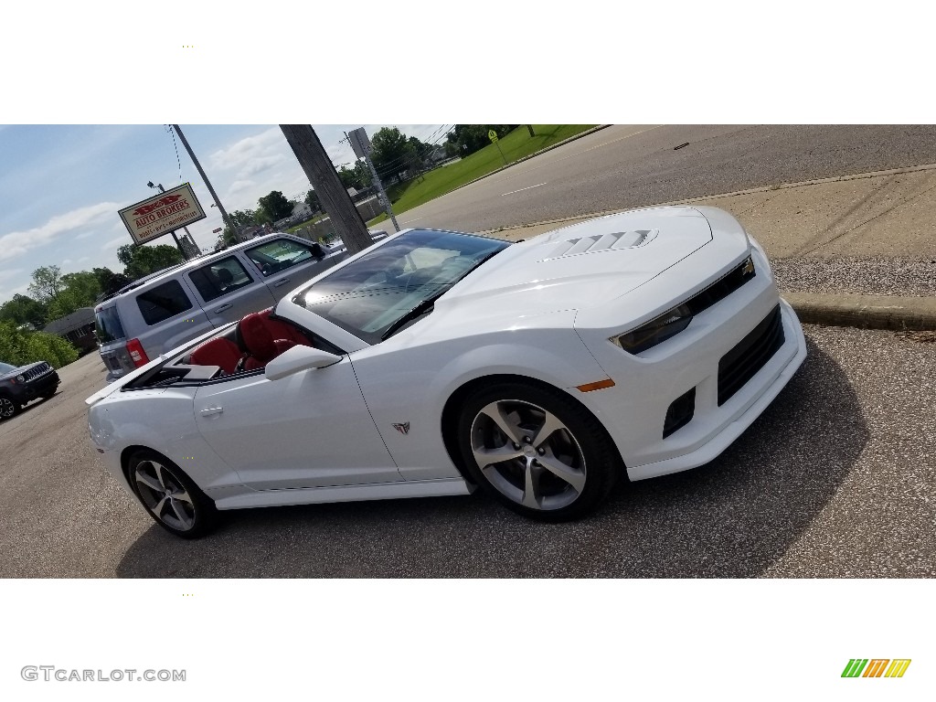 2015 Camaro SS Convertible - Summit White / Black photo #1