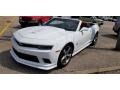 2015 Summit White Chevrolet Camaro SS Convertible  photo #4