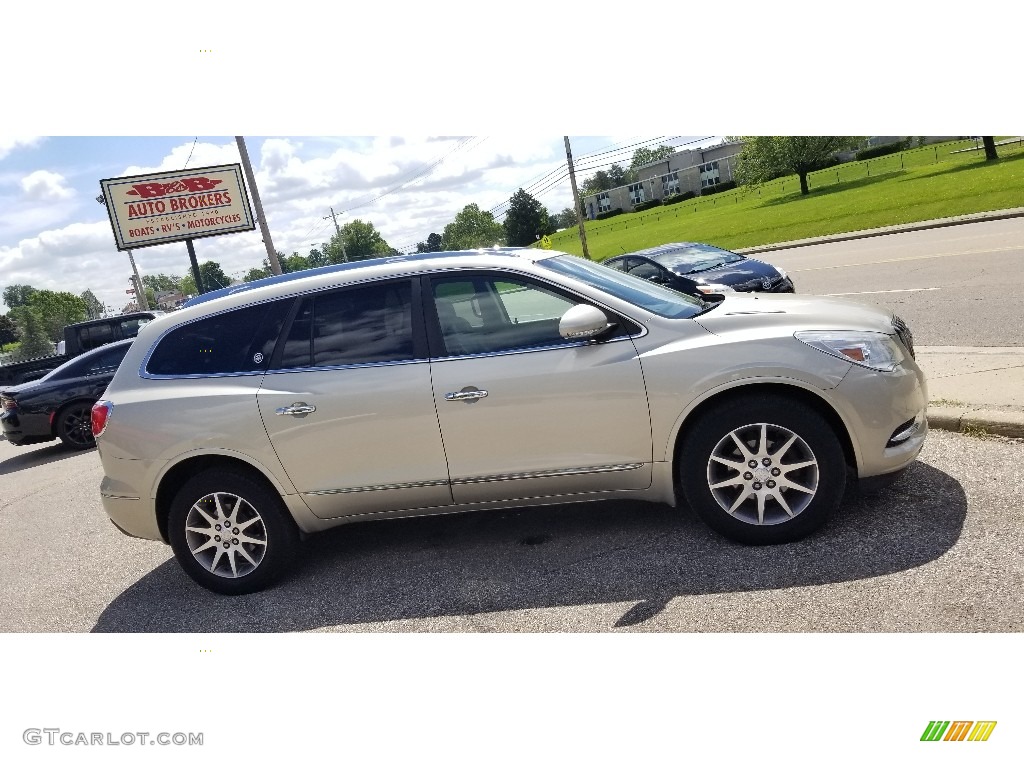 2013 Enclave Leather AWD - Champagne Silver Metallic / Choccachino Leather photo #8
