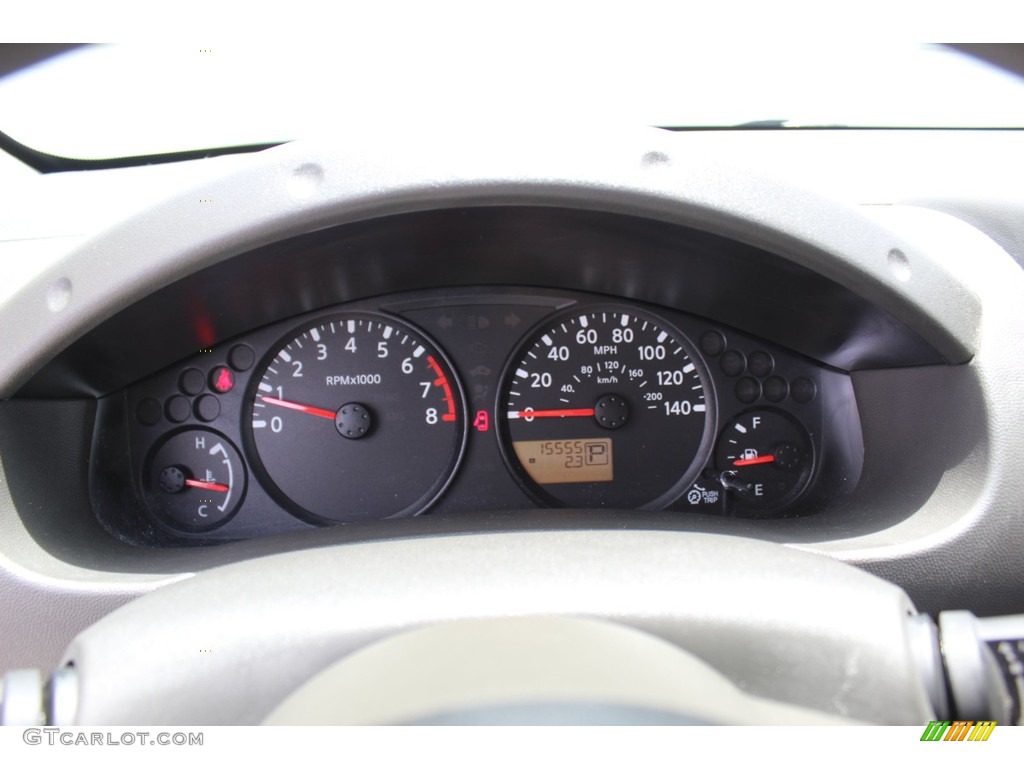 2016 Nissan Frontier S King Cab Gauges Photo #138202100