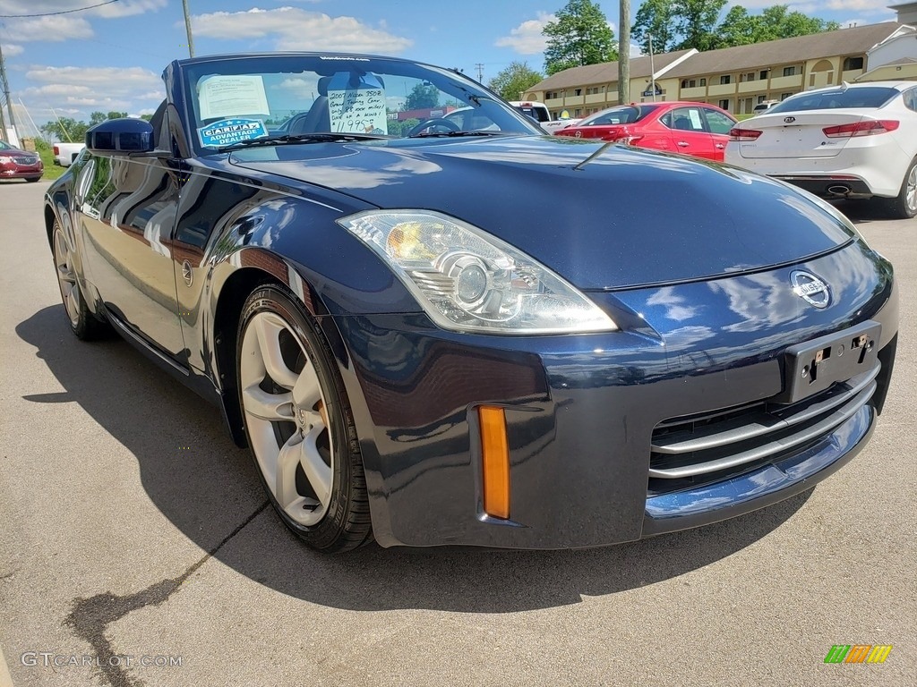2007 San Marino Blue Pearl Nissan 350Z Grand Touring
