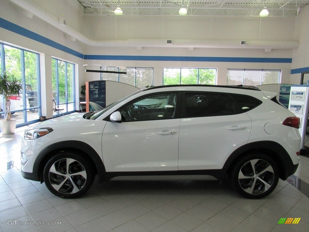 Dazzling White 2018 Hyundai Tucson Value Exterior Photo #138203948