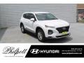 2020 Quartz White Hyundai Santa Fe SE  photo #1