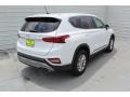 2020 Quartz White Hyundai Santa Fe SE  photo #8