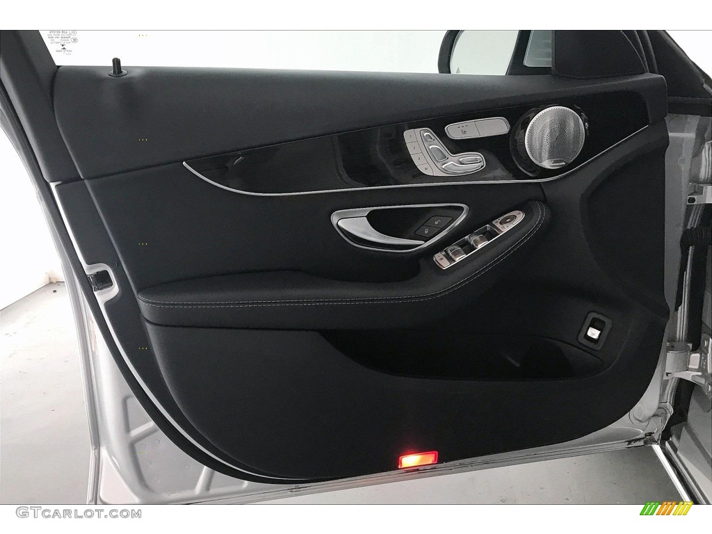 2017 Mercedes-Benz C 300 4Matic Sedan Black Door Panel Photo #138205160