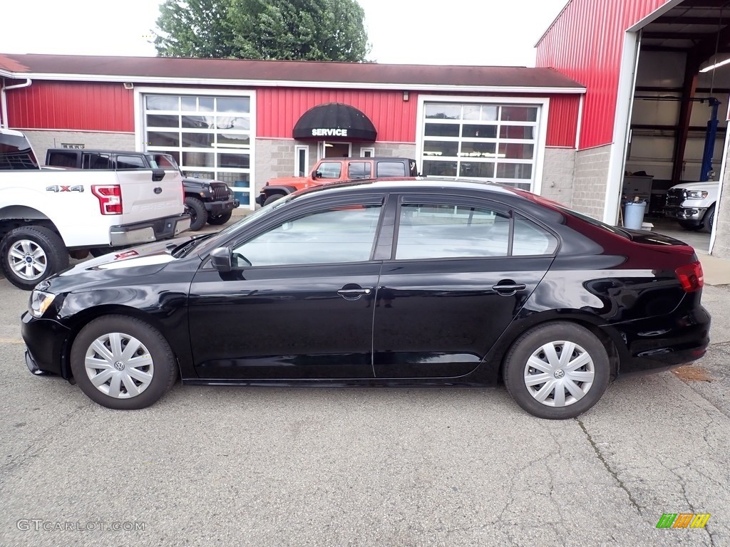 Black 2016 Volkswagen Jetta S Exterior Photo #138205343
