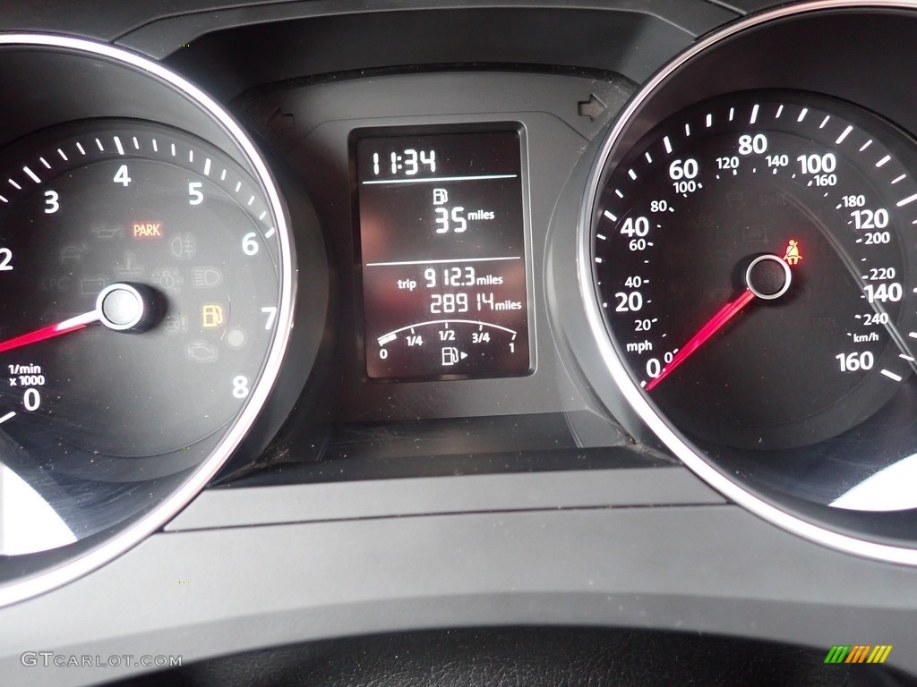 2016 Volkswagen Jetta S Gauges Photo #138205625