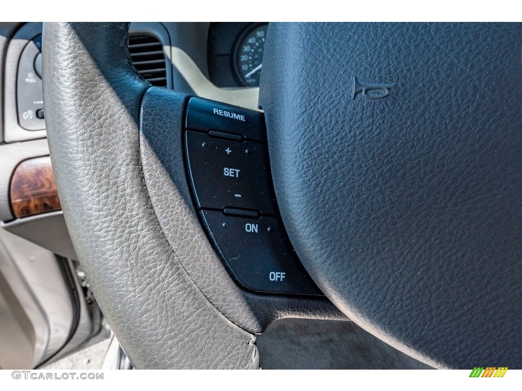 2010 Grand Marquis LS Ultimate Edition - Silver Birch Metallic / Light Camel photo #33