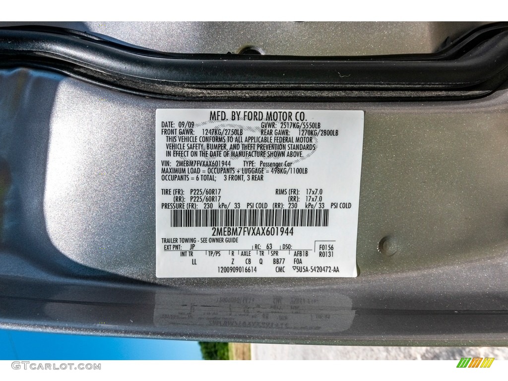 2010 Grand Marquis LS Ultimate Edition - Silver Birch Metallic / Light Camel photo #38