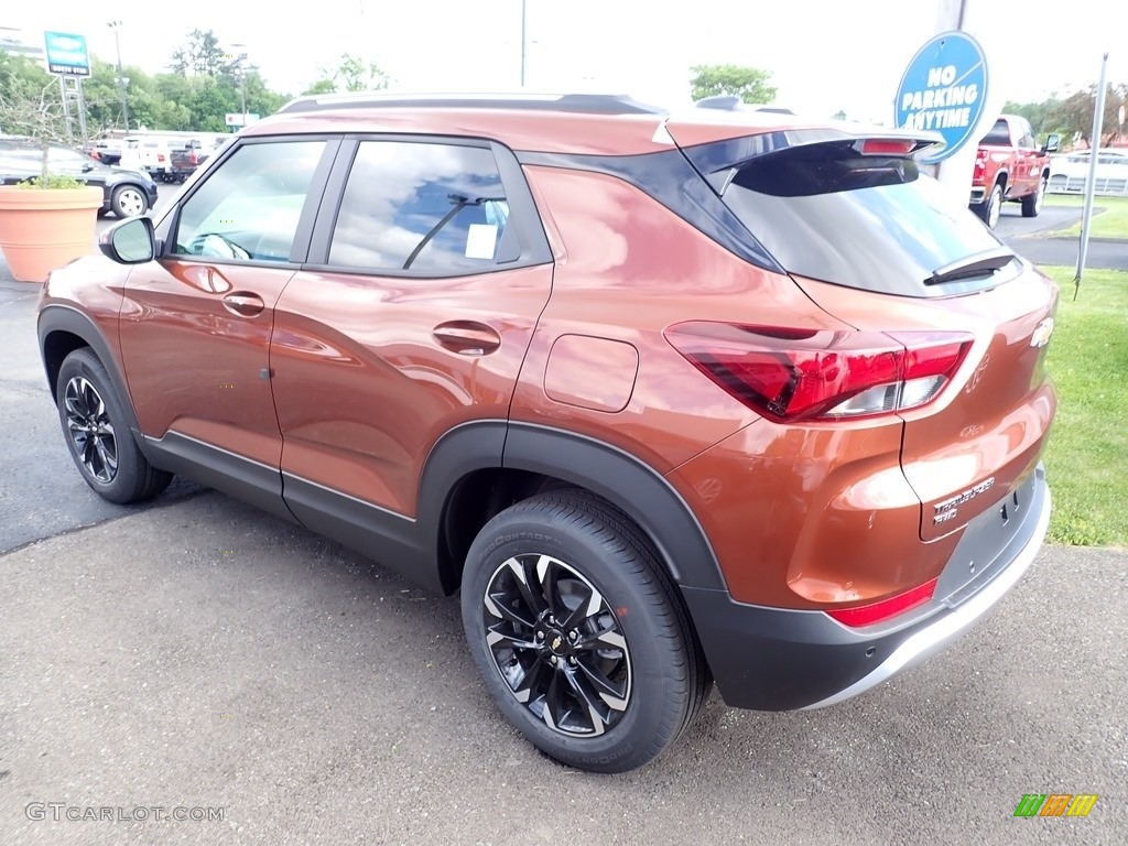 Dark Copper Metallic 2021 Chevrolet TrailBlazer LT AWD Exterior Photo #138206363