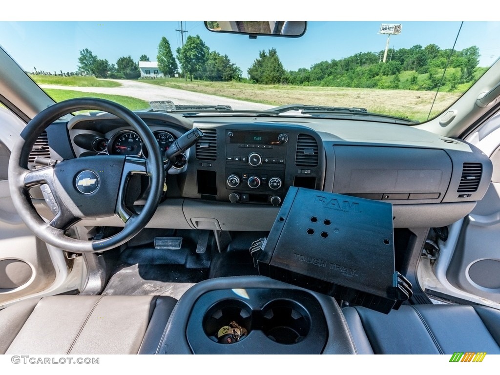 2011 Chevrolet Silverado 2500HD Extended Cab Dark Titanium Dashboard Photo #138206591