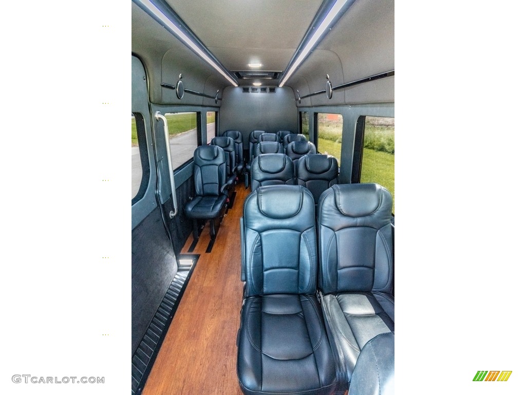 2015 Sprinter 3500 High Roof Passenger Van - Black Blue / Black photo #27
