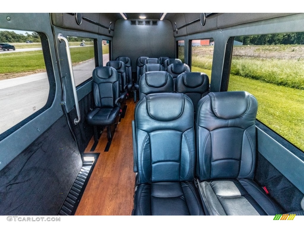 2015 Sprinter 3500 High Roof Passenger Van - Black Blue / Black photo #28