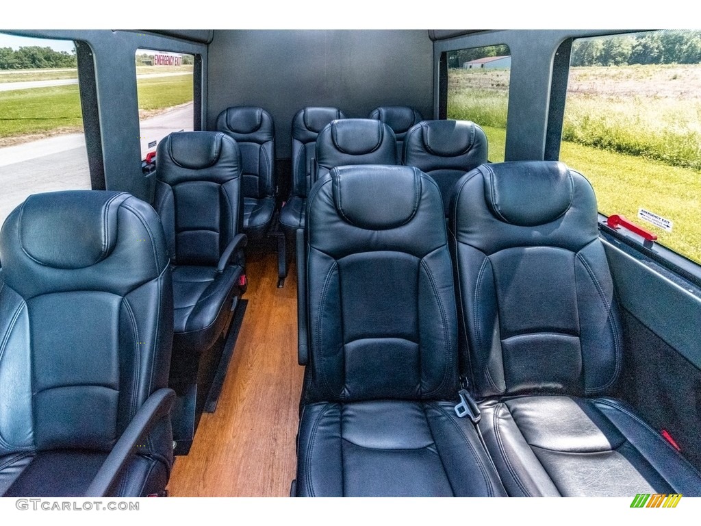 2015 Sprinter 3500 High Roof Passenger Van - Black Blue / Black photo #30
