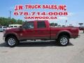 Ruby Red Metallic - F350 Super Duty Lariat Crew Cab 4x4 Photo No. 2